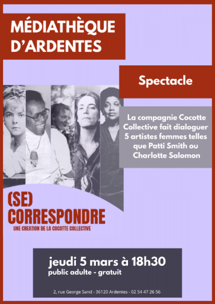 Théâtre : (Se) correspondre