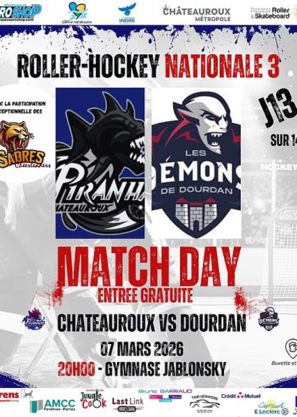 Roller-hockey Nationale 3 Journée 13