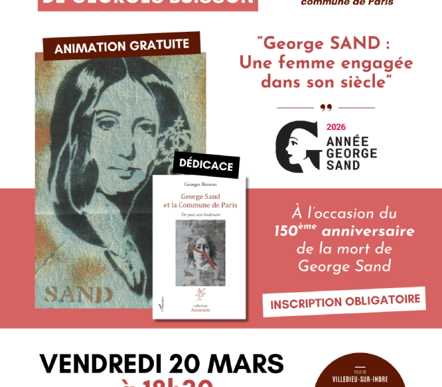 Conférence George Sand