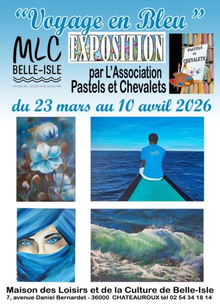 Exposition « Voyage en bleu »