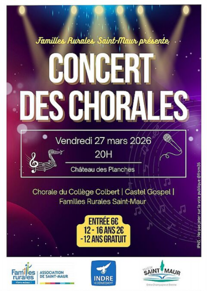 Concert des Chorales
