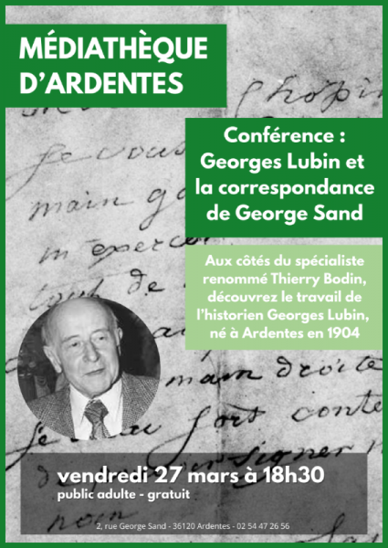 Georges Lubin et la Correspondance de George Sand