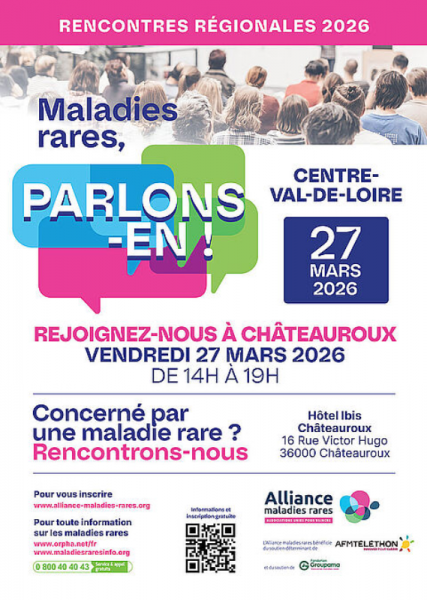 Rencontre régionale – Maladies rares, parlons-en !