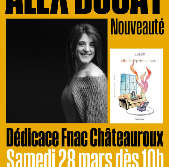 Dédicace d&rsquo;Alex Bocat