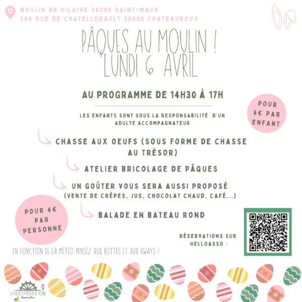 Pâques au Moulin