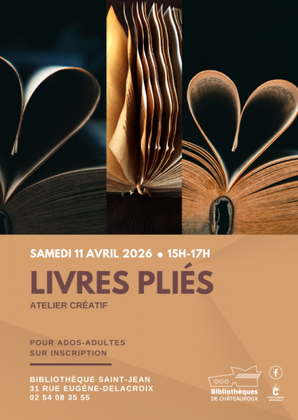 Atelier Créatif : Livres pliés