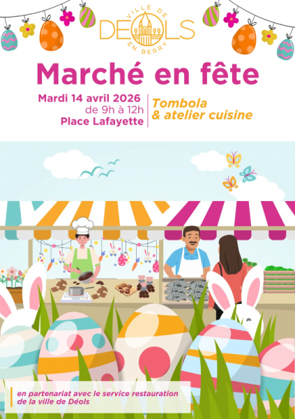 Marché en fête pour Pâques
