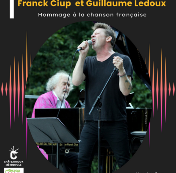Concert de piano-voix de Guillaume Ledoux et Franck Ciup