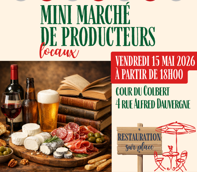 Mini marché de producteurs locaux