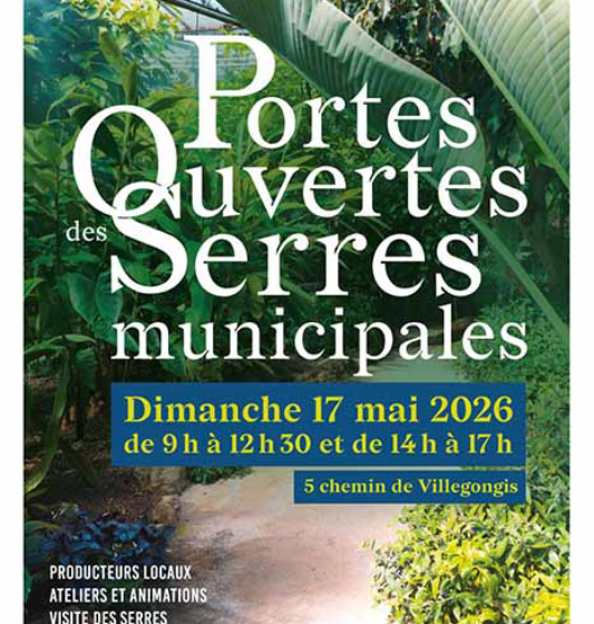 Portes ouvertes des serres municipales