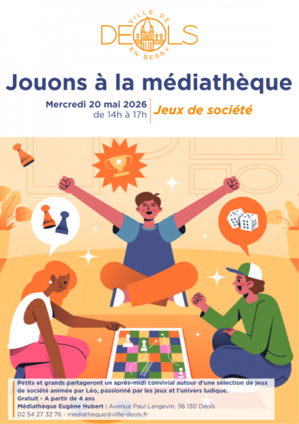 Jouons à la médiathèque