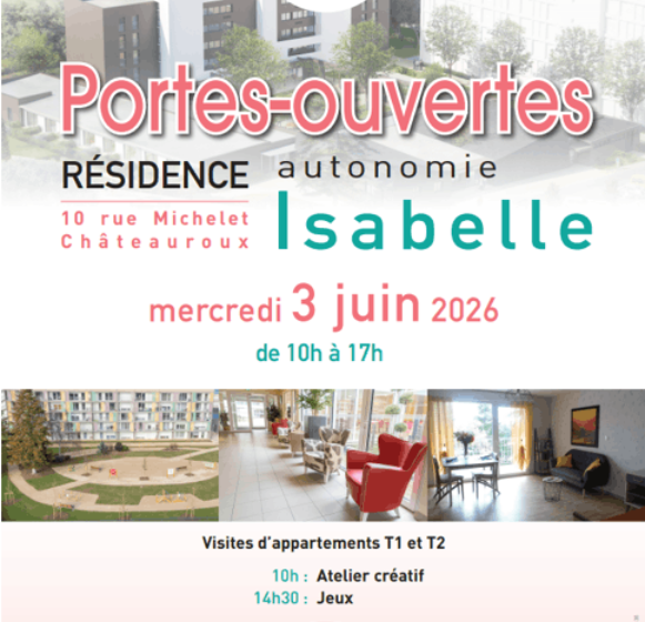 Portes ouvertes de la Résidence autonomie Isabelle