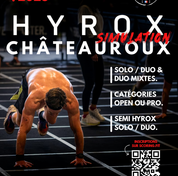 Hyrox Simulation Châteauroux