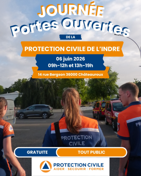 Journée portes ouvertes de la Protection Civile de l&rsquo;Indre