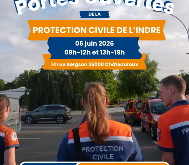 Journée portes ouvertes de la Protection Civile de l&rsquo;Indre