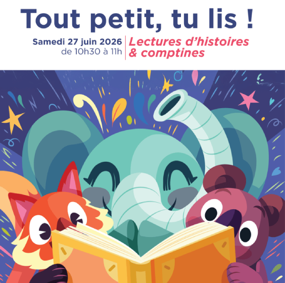 Tout petit tu lis
