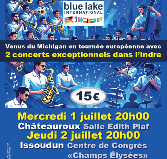 Concert du Blue Lake International Jazz Band
