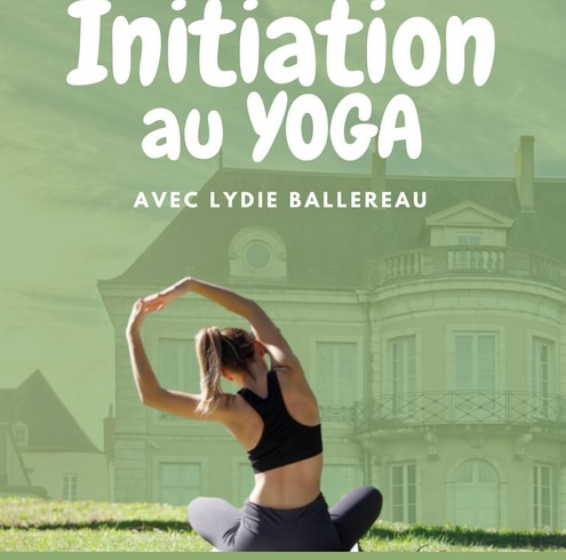 Yoga dans le jardin du musée Bertrand