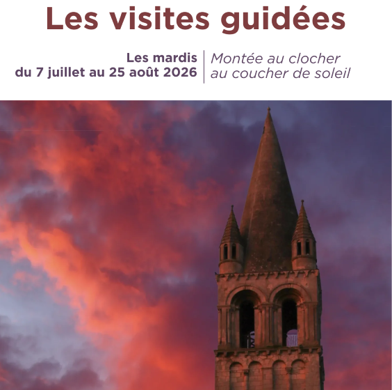 Visite guidée : Montée au clocher au coucher de soleil