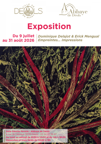 Exposition : Empreintes.. Impressions par Dominique DELAJOT et Erick MENGUAL