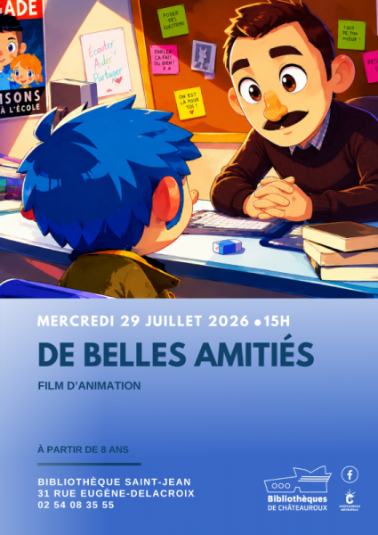 Film d&rsquo;animation : De belles amitiés