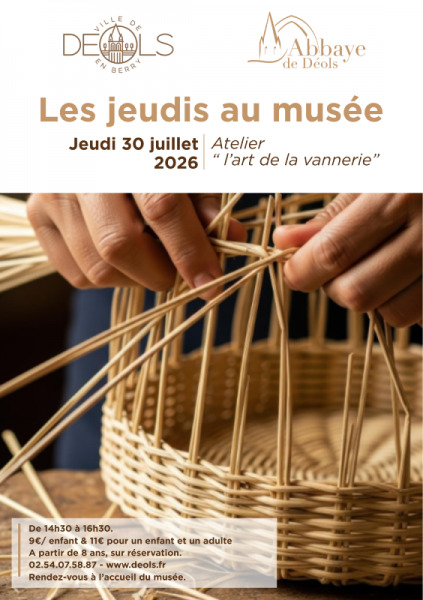 Les jeudis au musée : L&rsquo;art de la vannerie
