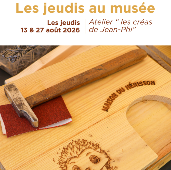 Les jeudis au musée : Les créas de Jean-Phi