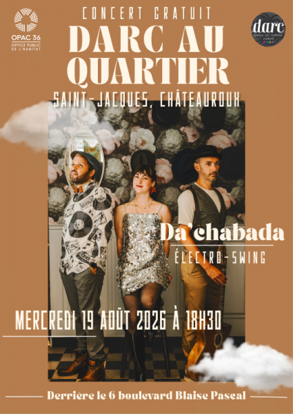 Darc au quartier – Concert