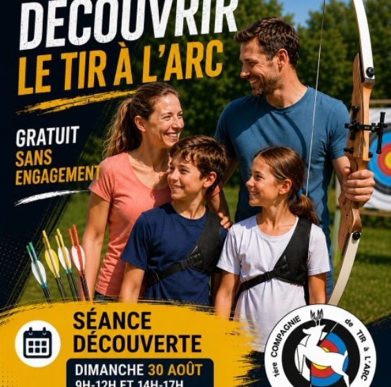 Séance découverte de tir à l’arc