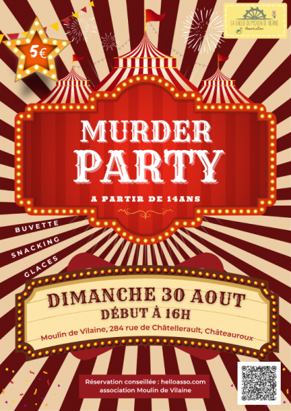 Murder Party au Moulin de Vilaine