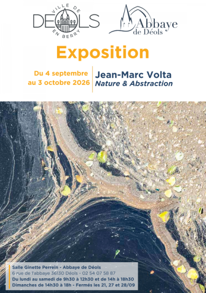 Exposition : « Nature et Abstraction » de Jean Marc Volta