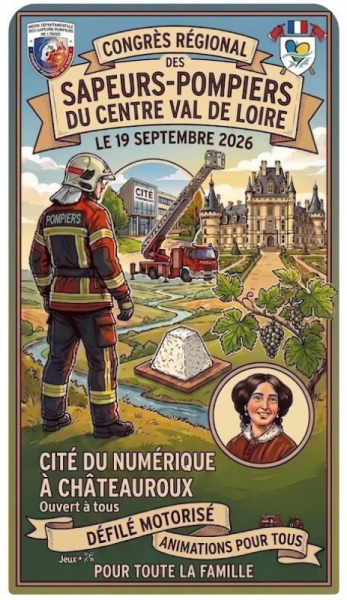 Congrès Régional des Sapeurs-Pompiers du Centre-Val de Loire