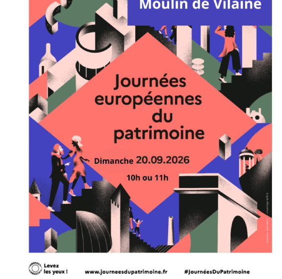 Visites guidées du Moulin de Vilaine – Patrimoine en péril à réinventer