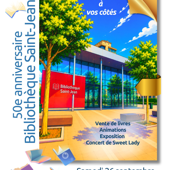 50 ans, ça se fête ! Vente de livres