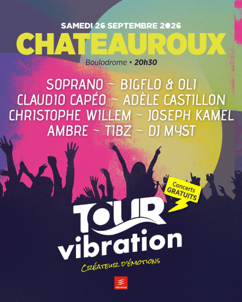 Tour Vibration 2026