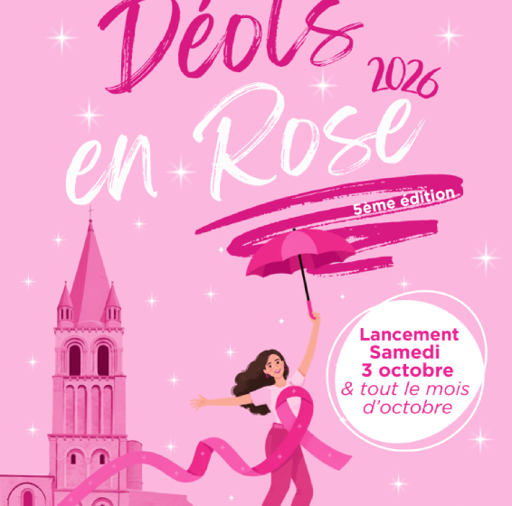 Déols en rose