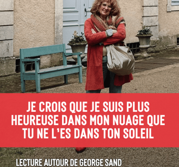 Je crois que je suis plus heureuse dans mon nuage que tu ne l&rsquo;es dans ton soleil
