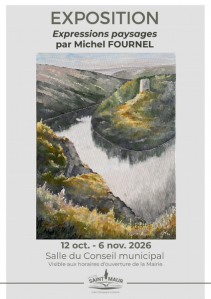 Exposition : Expressions paysages de Michel Fournel