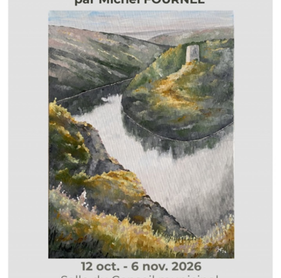 Exposition : Expressions paysages de Michel Fournel
