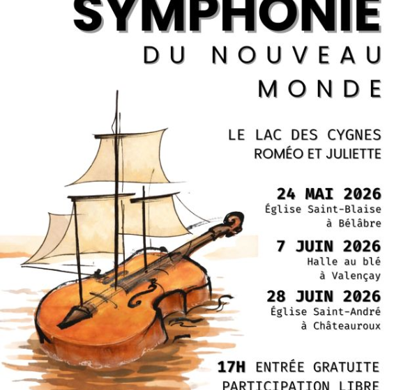 Concert de l&rsquo;Orchestre Symphonique du Berry – Opus36