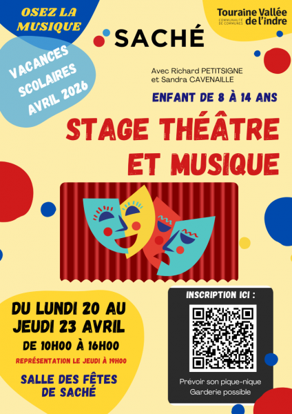 Stage enfant théâtre et musique