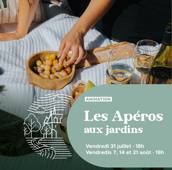 Les apéros au jardin : musée Bertrand