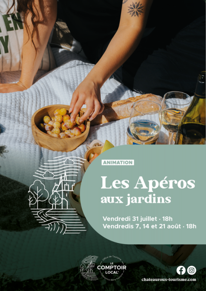 Les apéros au jardin : jardin des Cordeliers