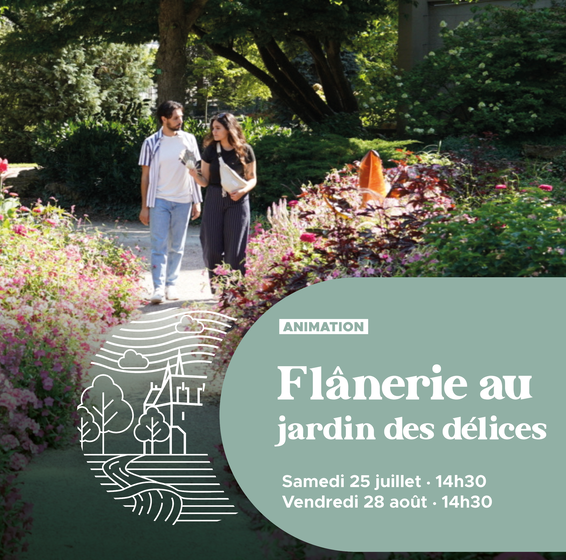 Flânerie au jardin des délices