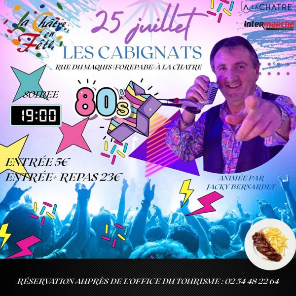Fête des Cabignats : soirée années 80