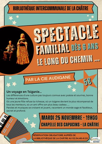 Spectacle jeunesse « Le long du Chemin »