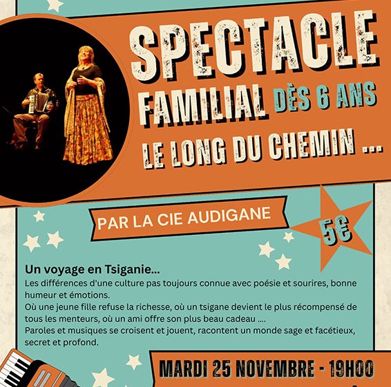 Spectacle jeunesse « Le long du Chemin »