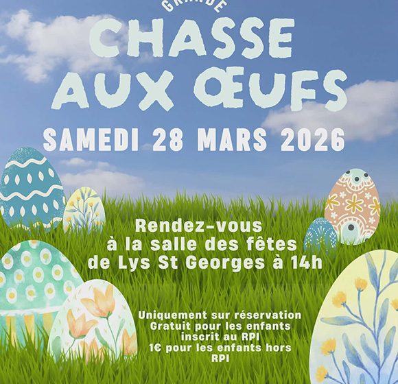 Chasse aux oeufs de Pâques