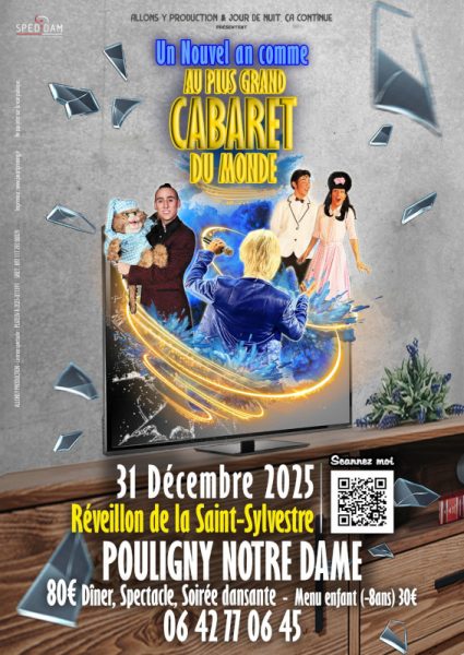 Cabaret – Réveillon de la Saint Sylvestre « Comme au plus grand cabaret du monde »