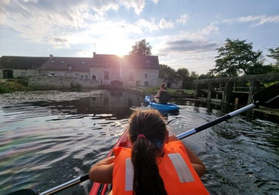 Location de kayaks au moulin de Vilaine